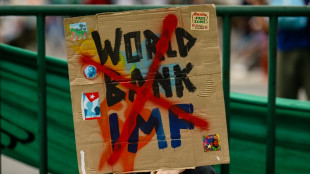 "Encore plus pauvres" : manifestants et ONG rejettent les appels du FMI &agrave; l'aust&eacute;rit&eacute;