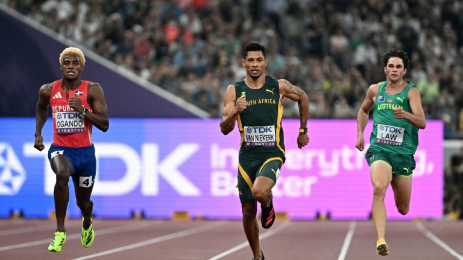 Van Niekerk enjoys second wind in Tokyo after injury nightmare
