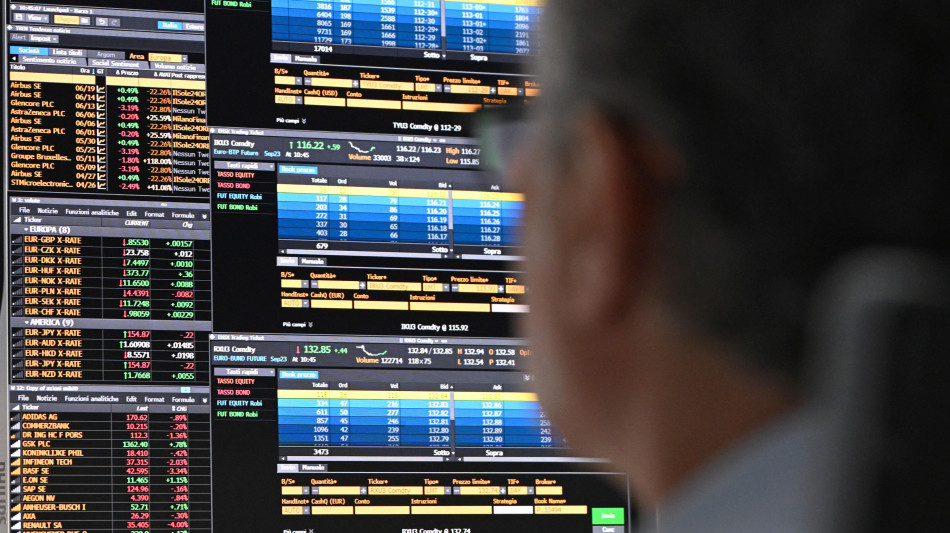 Borsa: Europa migliora con Wall Street, faro su dazi e conti