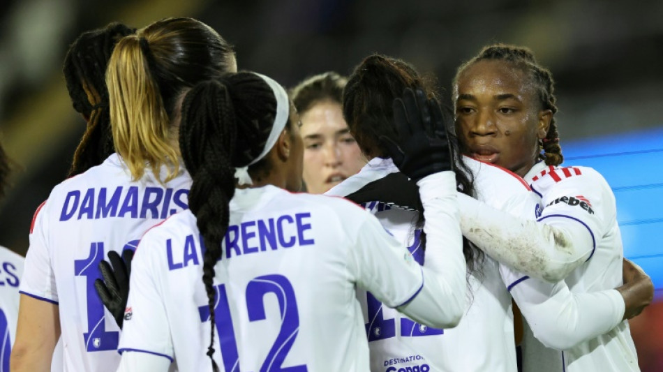 Ligue des champions féminine: Lyon vainqueur de Manchester United, proche de la qualification