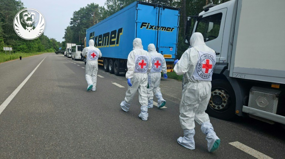 Moskau &uuml;bergibt mehr als 1200 tote Ukrainer an Kiew - Tote bei Angriff auf Charkiw