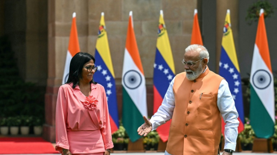 Inde : Modi a re&ccedil;u la pr&eacute;sidente par int&eacute;rim du Venezuela, un fournisseur cl&eacute; de p&eacute;trole  