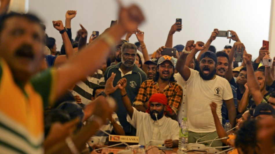 Sri Lanka: les manifestants comptent occuper le palais jusqu'au d&eacute;part du pr&eacute;sident