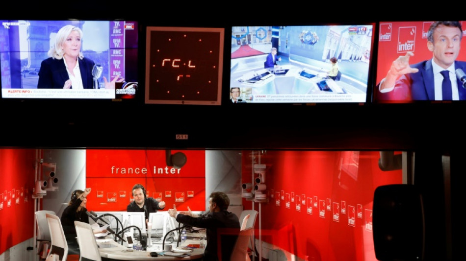 Pr&eacute;sidentielle J-4: duel t&eacute;l&eacute;vis&eacute; &agrave; distance pour Macron et Le Pen