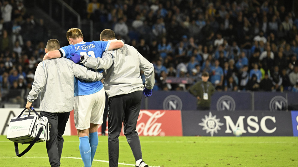 Grave lesione bicipite femorale, per De Bruyne lungo stop