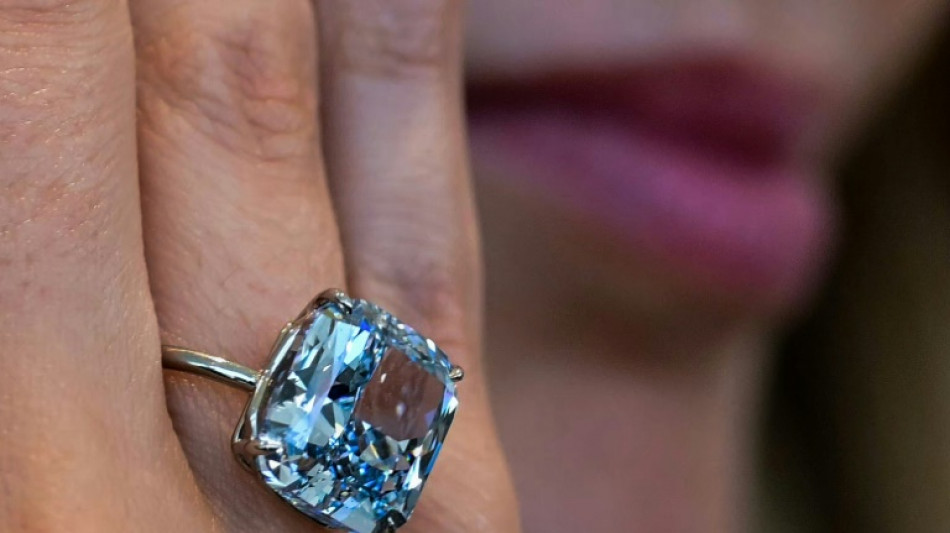 Rare blue diamond fetches $21.5 mn at auction in Geneva