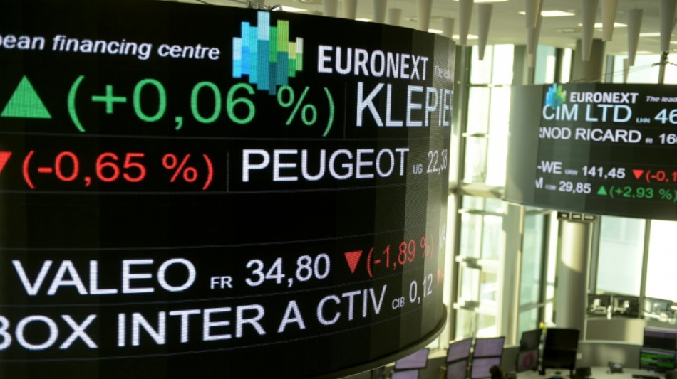 La Bourse de Paris termine en forte hausse de 1,60% &agrave; 7.140,61 points