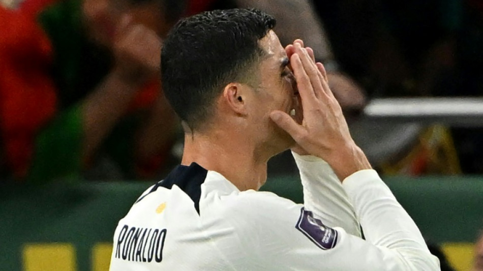 Cristiano Ronaldo, r&eacute;cord y l&aacute;grimas 