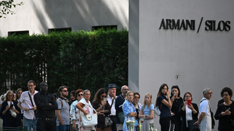 Giorgio Armani sera inhumé lundi dans l'intimité familiale