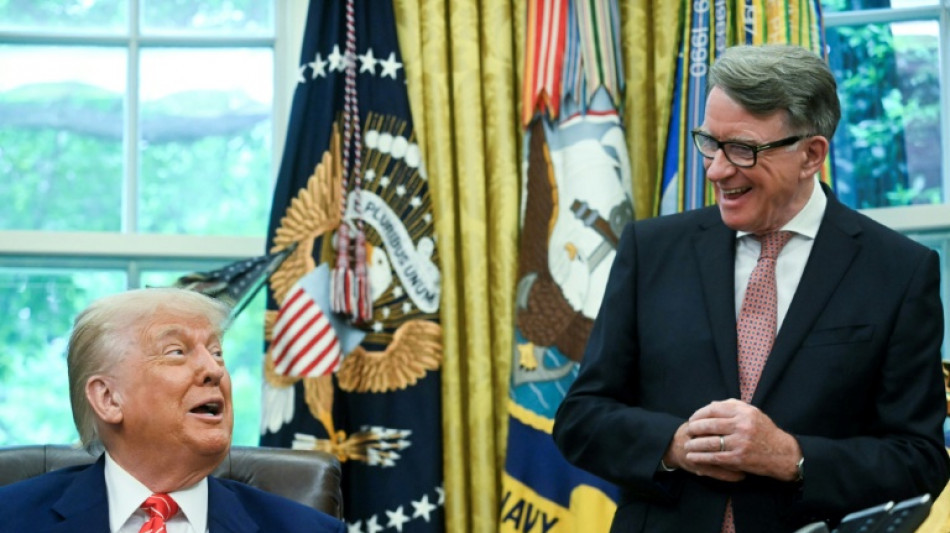 El embajador británico en Estados Unidos, destituido por sus vínculos con Epstein