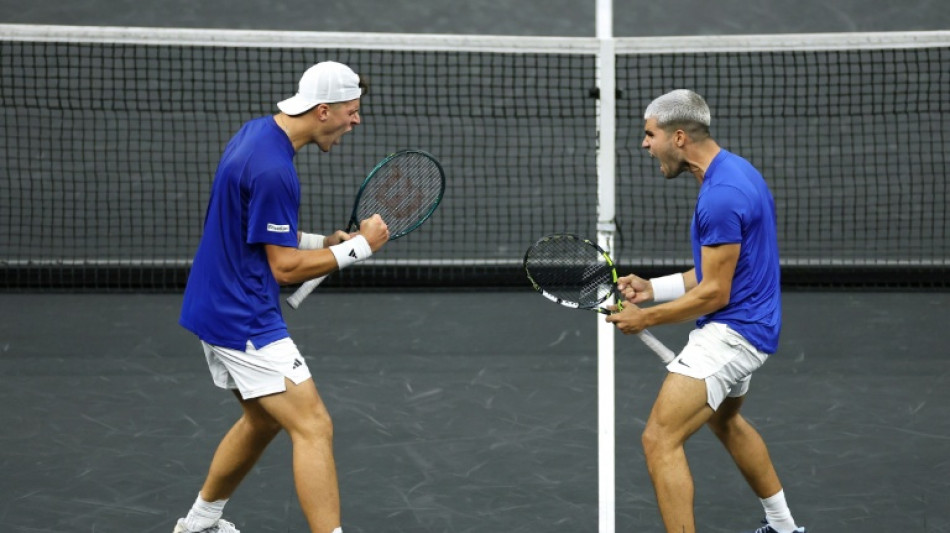 Europe lead Team World 3-1 after Laver Cup Day 1