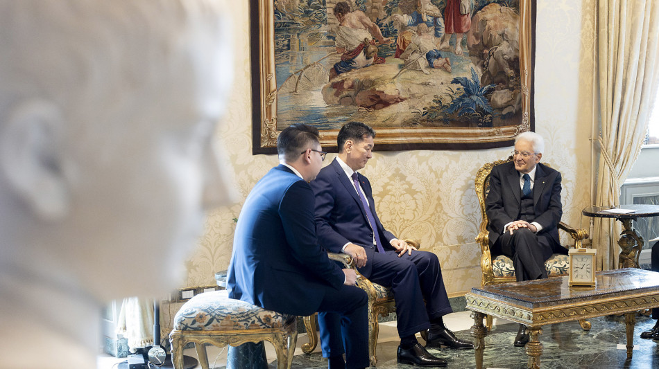 Mattarella, con Mongolia sintonia di valori come pace e libertà