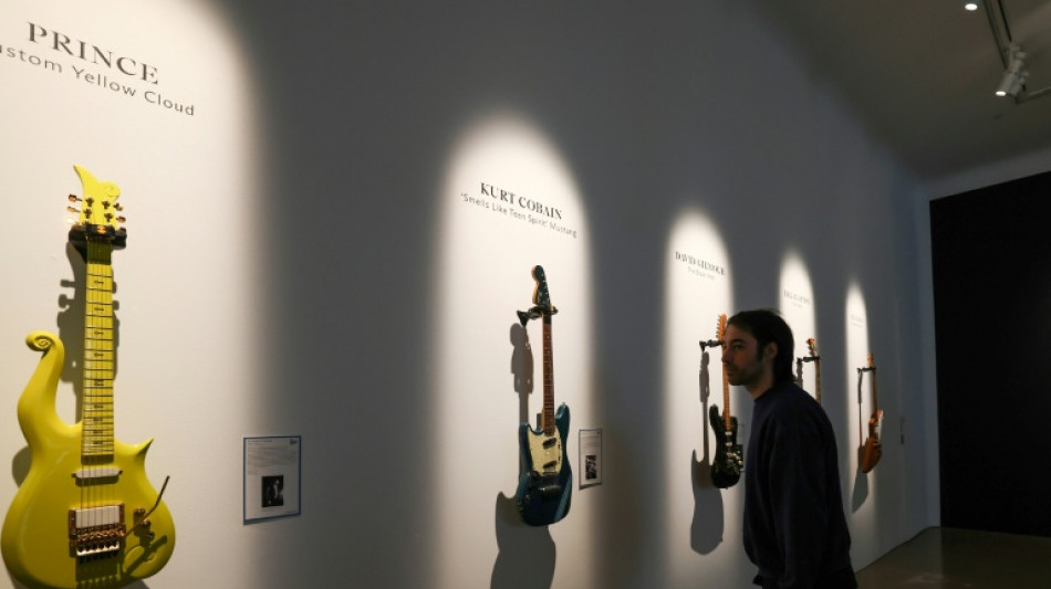 Sells like teen spirit? Cobain's 'Nevermind' guitar up for sale