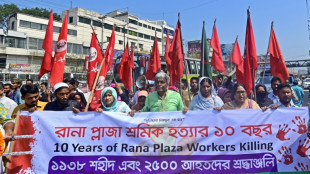 Effondrement du Rana Plaza: 10 ans apr&egrave;s, des manifestants r&eacute;clament justice