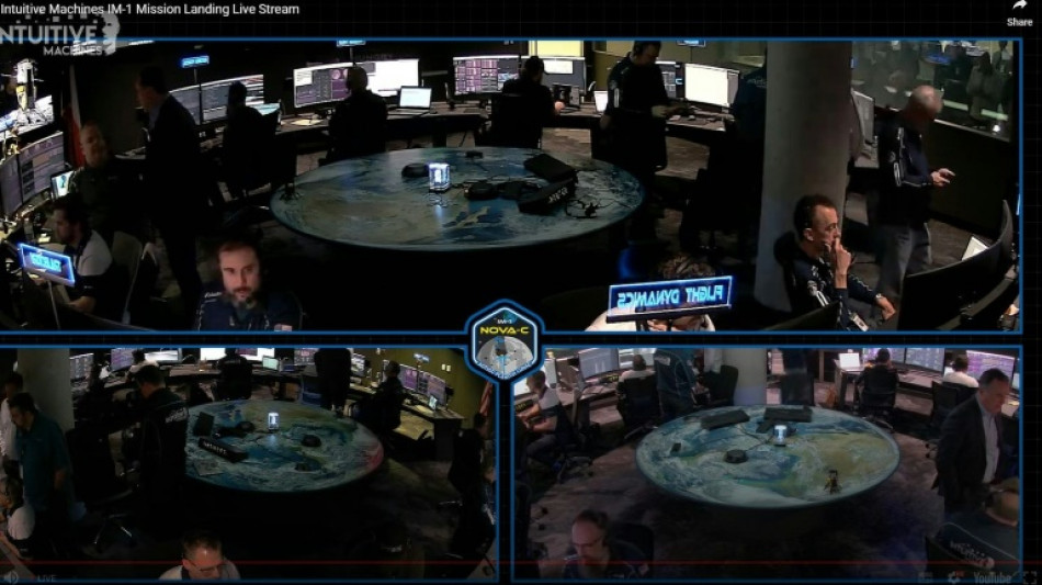 Sonda americana Odysseus est&aacute; 'viva e bem' ap&oacute;s pousar na Lua