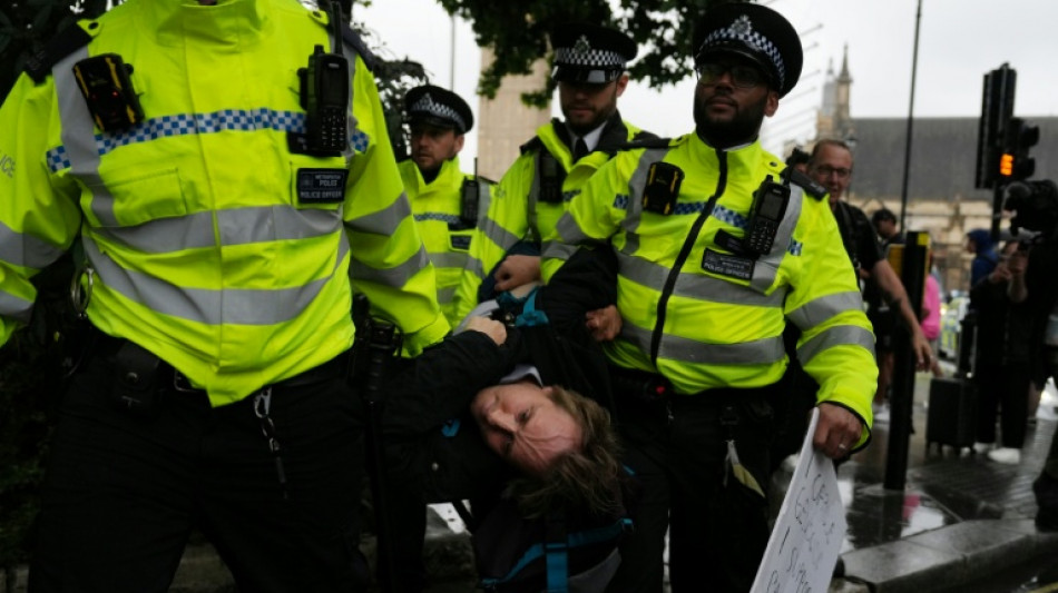 Royaume-Uni: des dizaines de partisans du groupe interdit Palestine Action arrêtés