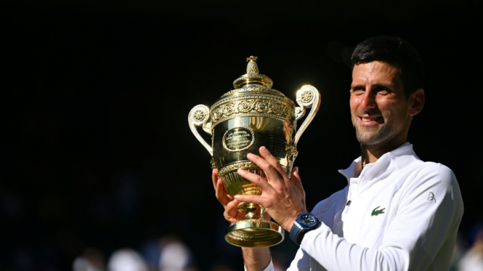 Djokovic launches Grand Slam history bid at Wimbledon
