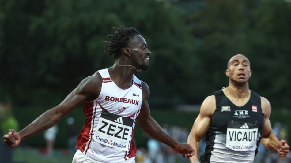 Athl&eacute;tisme: Z&eacute;z&eacute; champion de France du 100 m, Schrub et Gressier &agrave; la bataille sur 5.000 m
