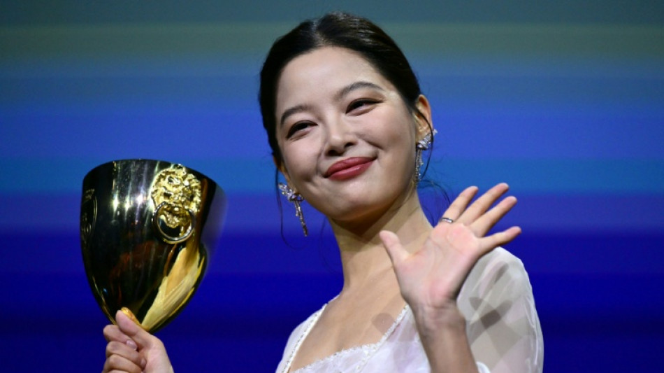 China's Xin Zhilei wins best actress award at Venice Film Festival