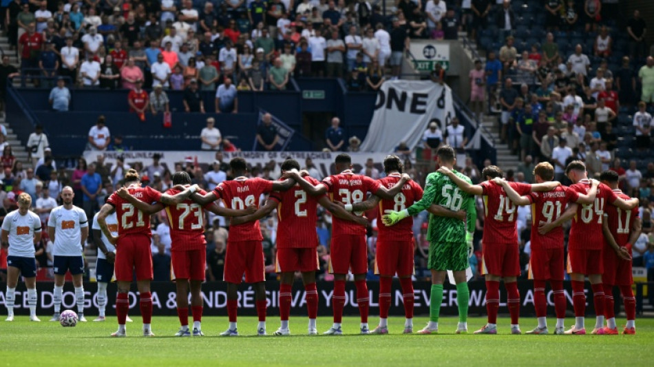 Liverpool honour 'champion' Jota in return to action at Preston