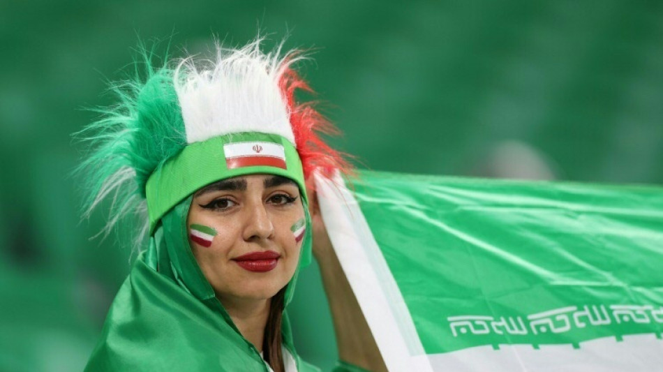 "No politics": Iran and USA fans mix at World Cup game