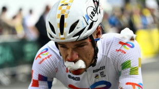 Rider quits Tour de France after cycling 174km with fractured shoulder
