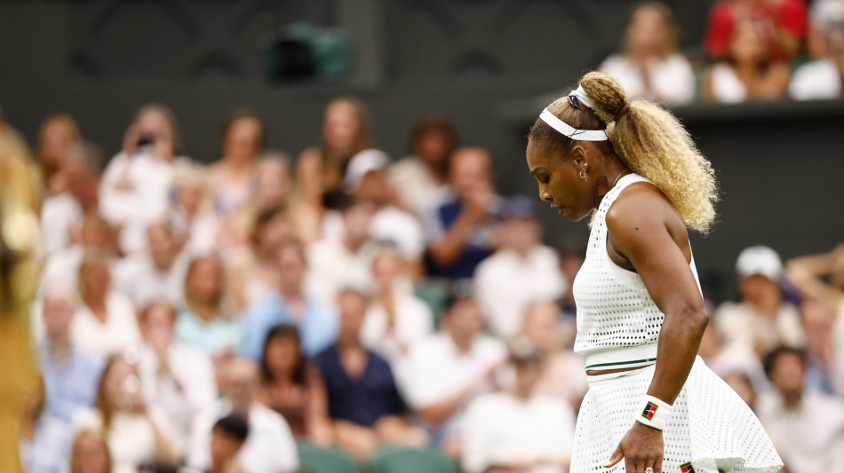Wimbledon: Serena Williams lotta ma cede al rientro, vince la giovane Joint