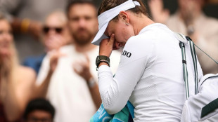 Wimbledon champion Krejcikova crashes out in tears, Sinner into last 16