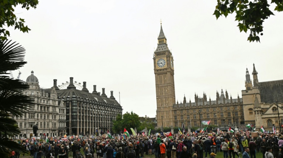Thousands protest in London over Trump UK visit