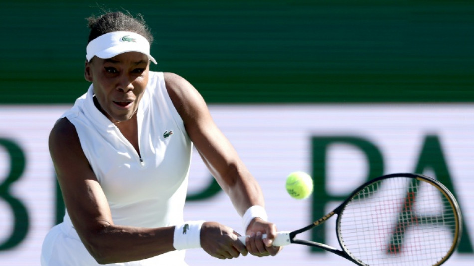 Qualifier Parry ends Venus's desert dream