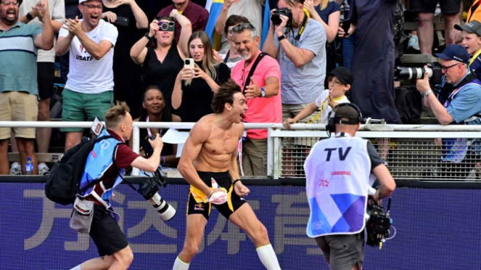 Athl&eacute;tisme: le perchiste Armand Duplantis porte son record du monde &agrave; 6,28 m