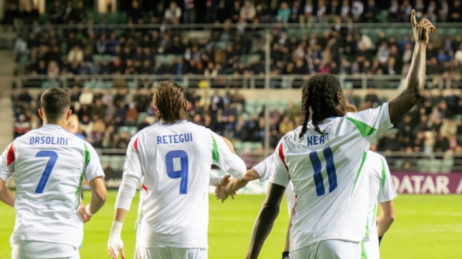 Italy beat Estonia in World Cup qualifier before Israel clash