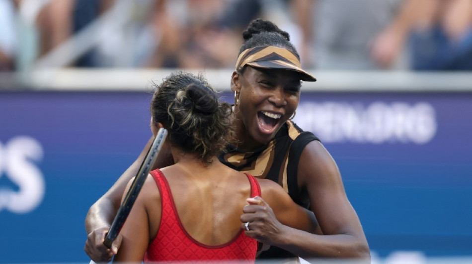 Venus Williams e Leylah Fernandez avançam nas duplas do US Open