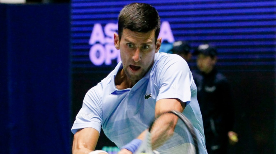 Djokovic into Astana final and brink of 90th title after Medvedev retirement