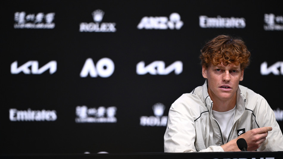 Australian Open: Sinner si allena con Shang, l'esordio marted&igrave; con il francese Gaston