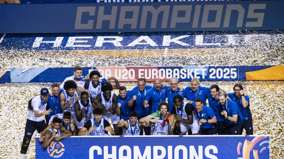 Basket: 83-66 a Lituania, Italia vince Europei U20 uomini