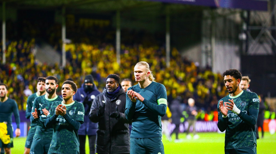 Champions: clamoroso in Norvegia, il Bodo batte il Manchester City 3-1