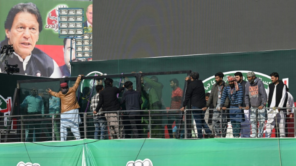 Mitin del ex primer ministro paquistan&iacute; Imran Khan para pedir elecciones anticipadas