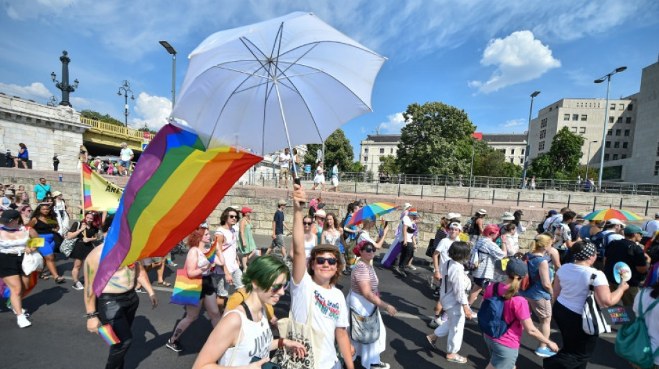 Hongrie: des milliers de personnes pour la Marche des fiertés