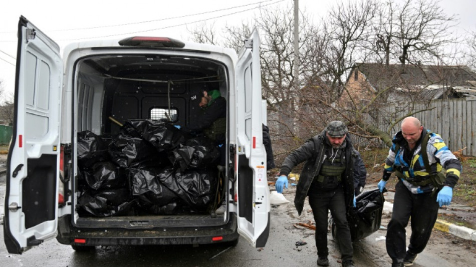 A Boutcha, des "Russes brutaux" ont "tir&eacute; sur un homme qui allait au supermarch&eacute;"