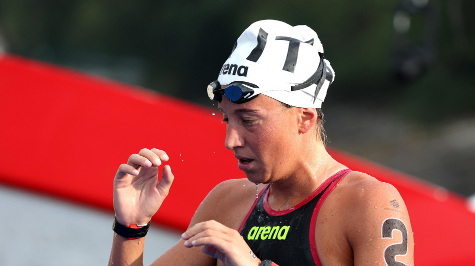 Mondiali nuoto: Taddeucci tris d'argento nella 3km sprint