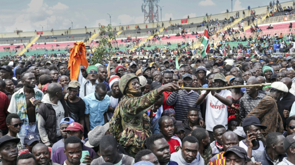 Dutzende Verletzte bei Staatsbegräbnis des kenianischen Oppositionsführers Odinga