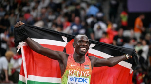 Athlétisme: Emmanuel Wanyonyi, le berger kényan devenu roi du 800 m