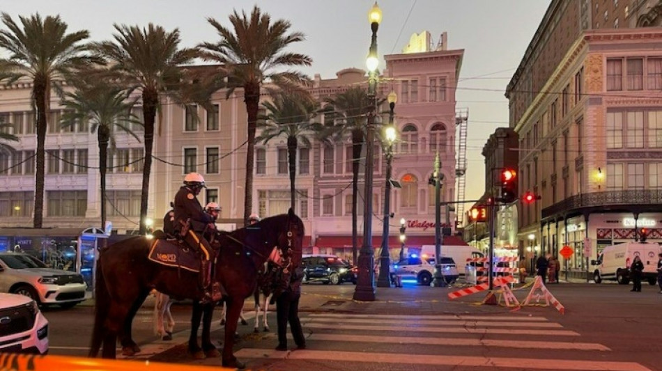 Dix morts, 35 bless&eacute;s &agrave; la Nouvelle-Orl&eacute;ans dans un probable "acte terroriste" &agrave; la voiture-b&eacute;lier