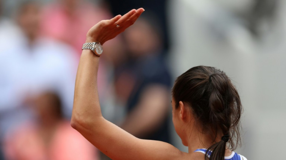 Tennis: Caroline Garcia &eacute;limin&eacute;e d'entr&eacute;e lors de son dernier Roland-Garros