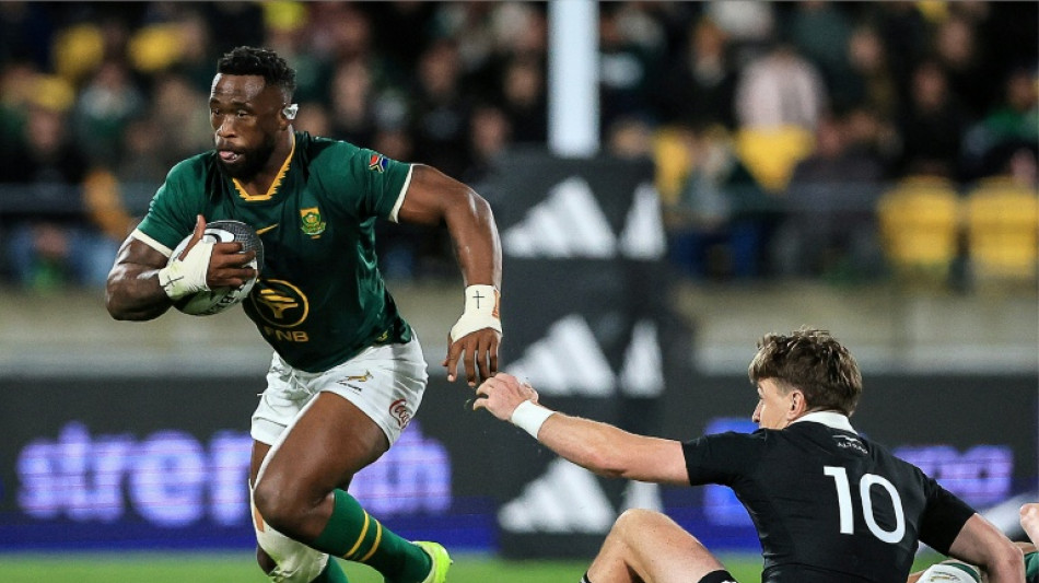 Rugby: l'Afrique du Sud inflige à la Nouvelle-Zélande la plus grosse défaite de son histoire