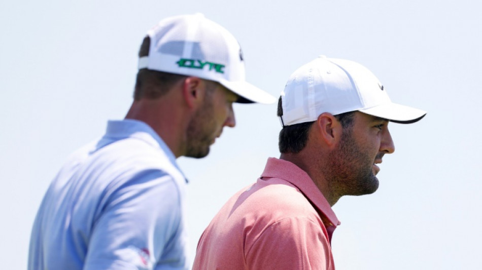 No.1 Scheffler well back as pal Burns fights for US Open title