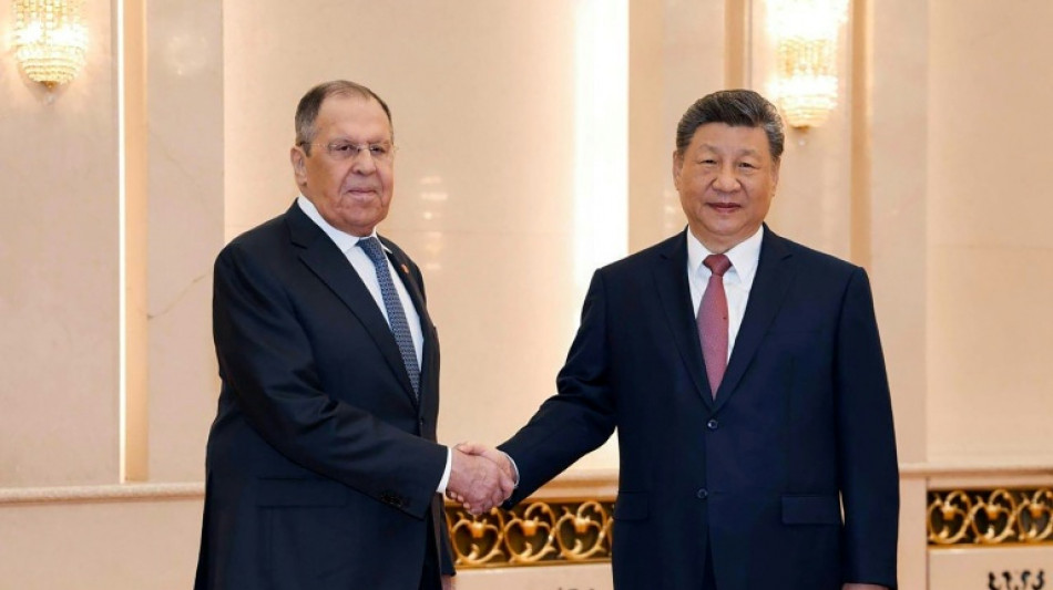 Xi meets Russian FM as leaders flock to China over Middle East war