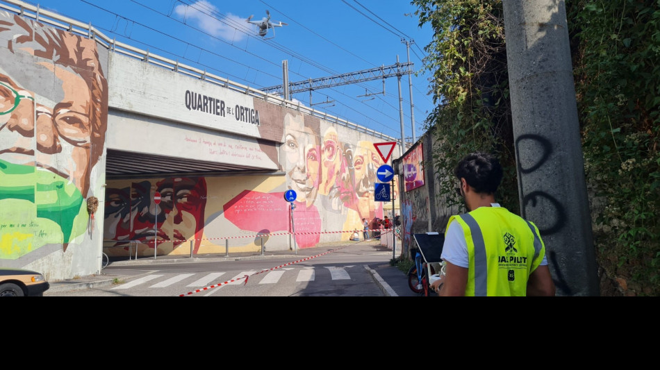 Svelati segreti colori dei murales, rosso sbiadisce non il nero