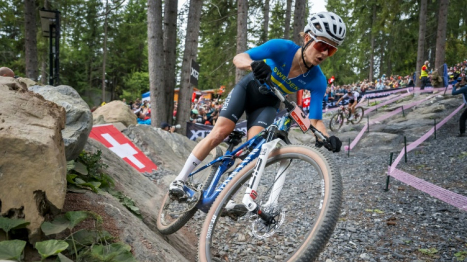 Ex-Olympic champion Rissveds overcomes depression to win world mountain bike gold